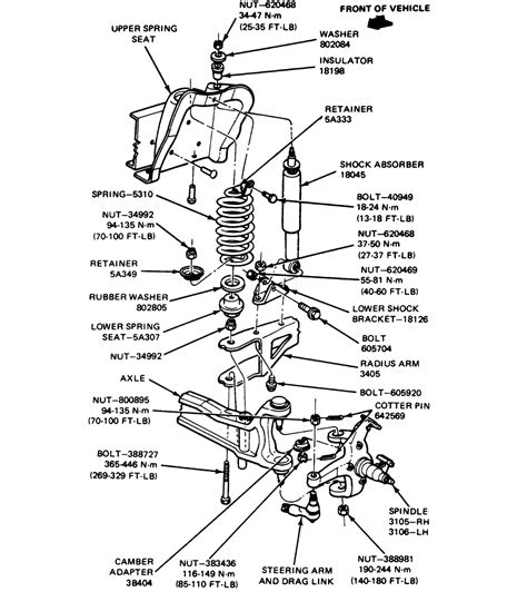 2003 f150 4wd suspension diagram 